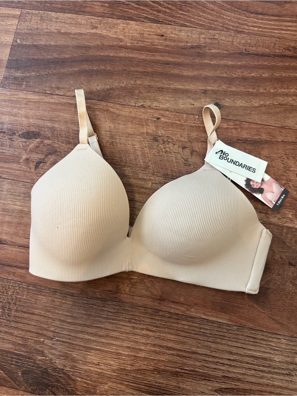 Wit & Wisdom Beige Seamless Padded T-Shirt Bra